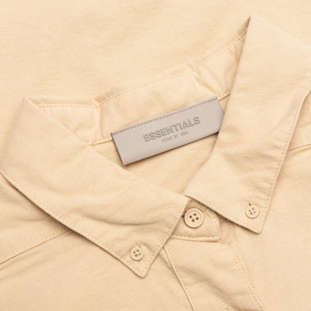 Womens L S Oxford Sand