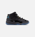 Air Jordan 11 Retro Gamma Preschool Lifestyle Shoe Black Gamma Blue Varsity Maize Limit One Per Customer