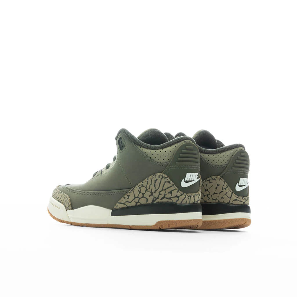 Air Jordan 3 Retro Family Affair TD Medium Olive Neutral Olive Sequoia