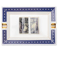 Square Incense Tray Navy