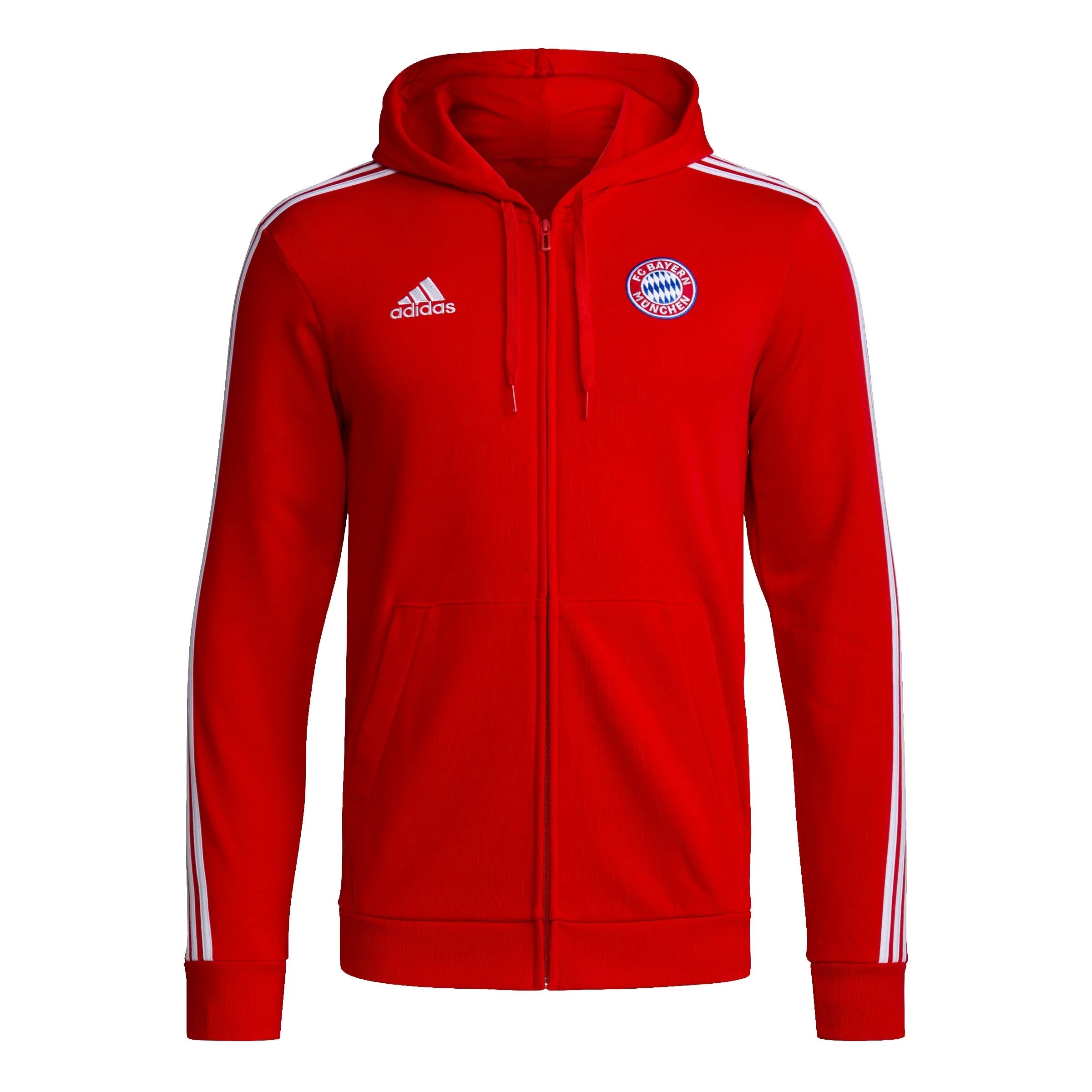 adidas Bayern Munich DNA Full Zip Hoodie 23 24