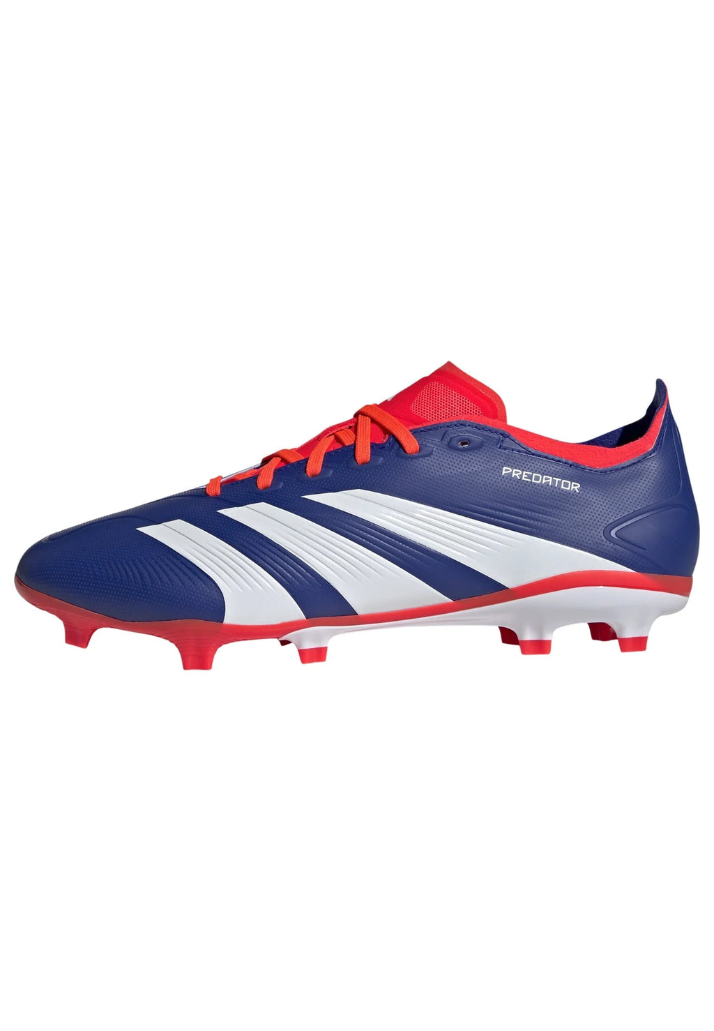 adidas Predator League FG Firm Ground Soccer Cleats Lucid Blue White Solar Red