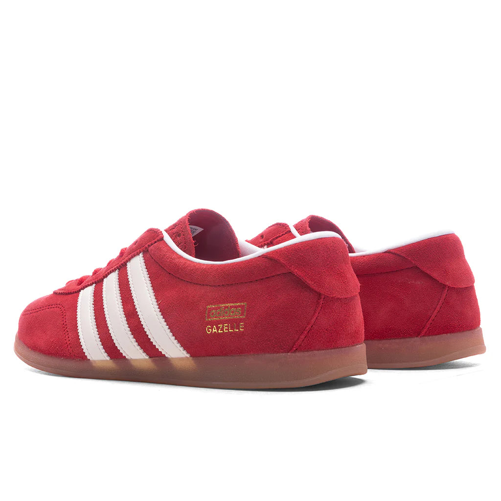 Womens Gazelle Low Pro Better Scarlet Cloud White Gum