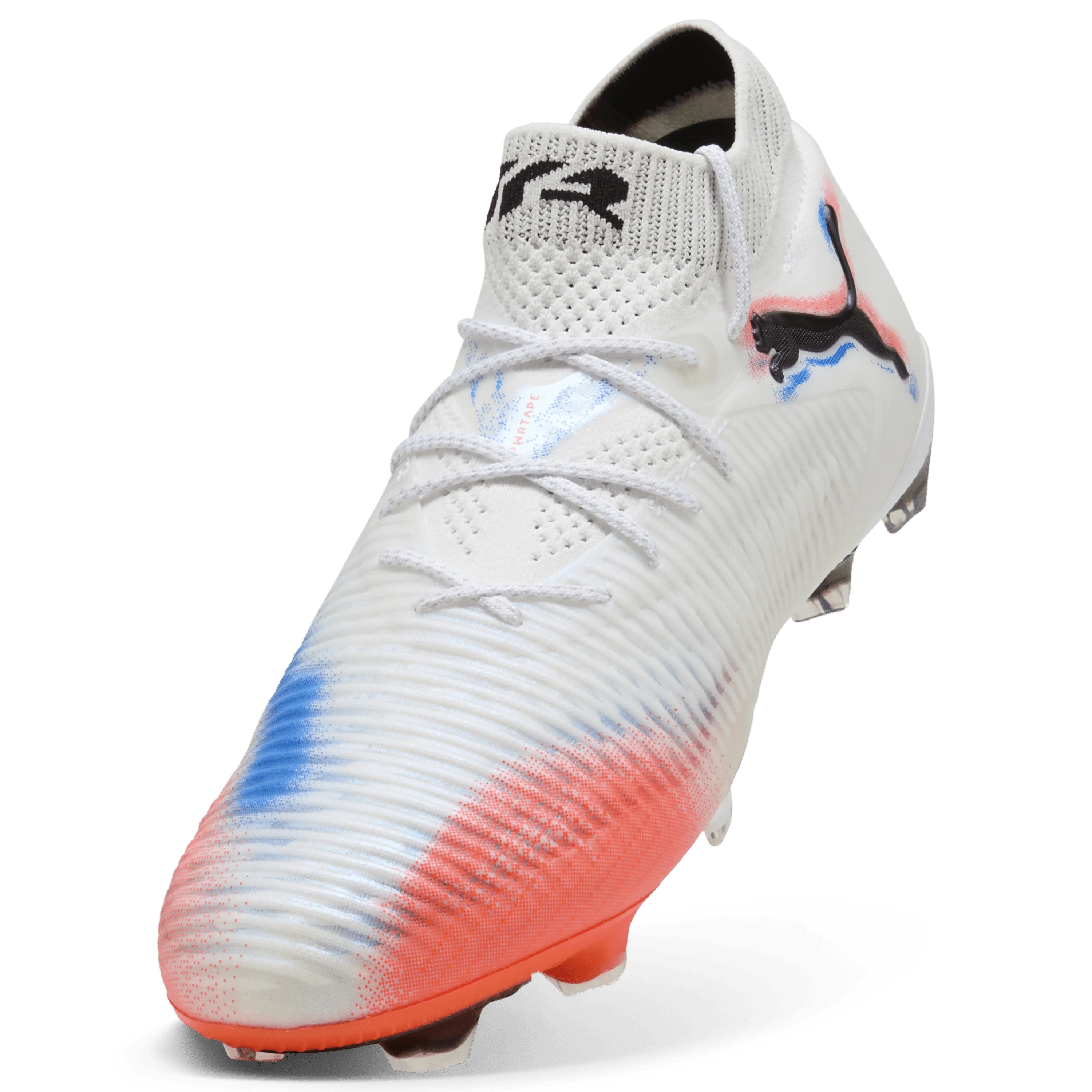 PUMA Future 8 Ultimate Firm Ground Soccer Cleats White Black