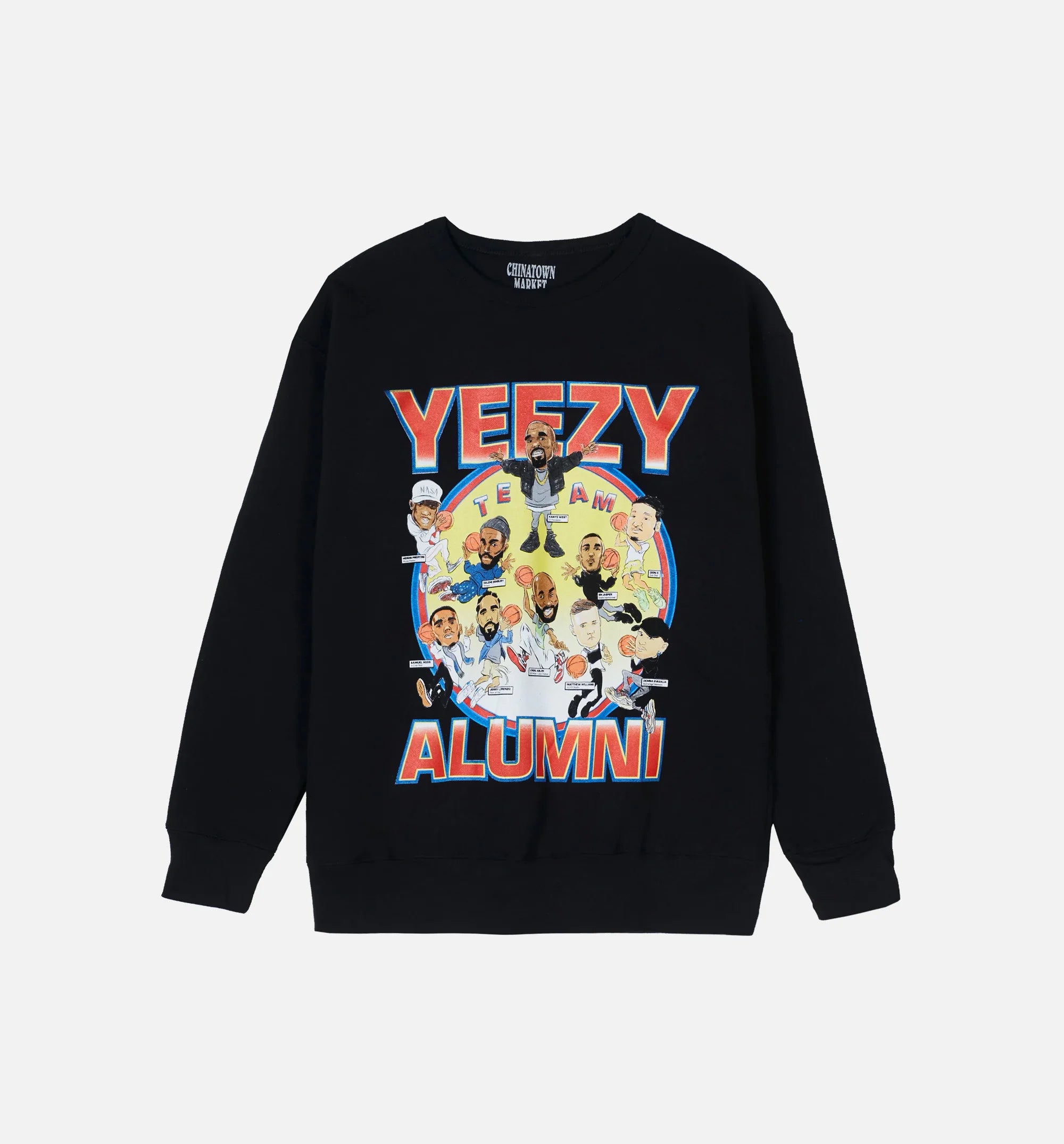 Chinatown Market Ye Alumni Mens Crewneck Black