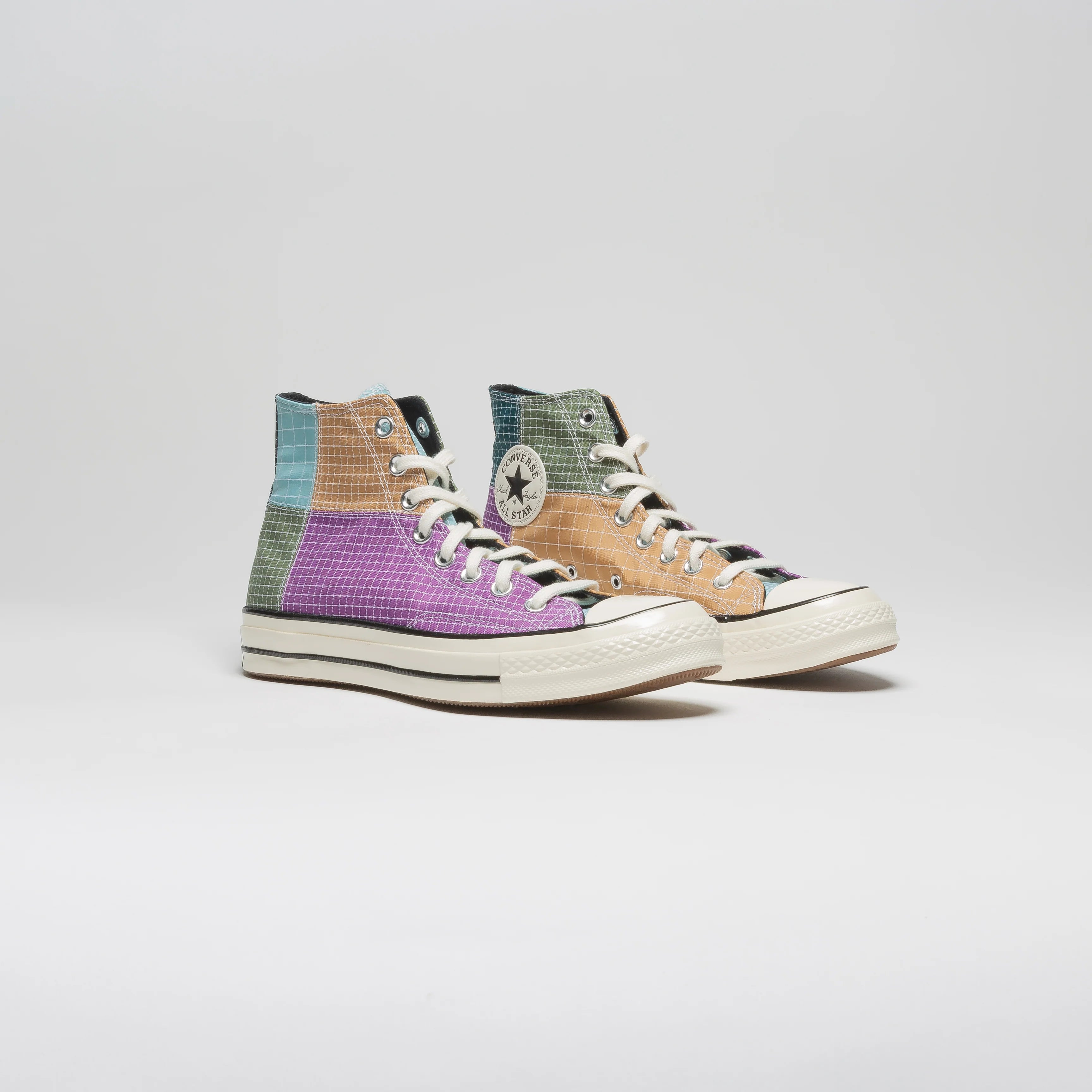 Chuck Taylor 70 High Top Mens Lifestyle Shoe Green Purple