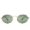 Ray Ban x AAP Rocky Bold Metals Oval Arista Green