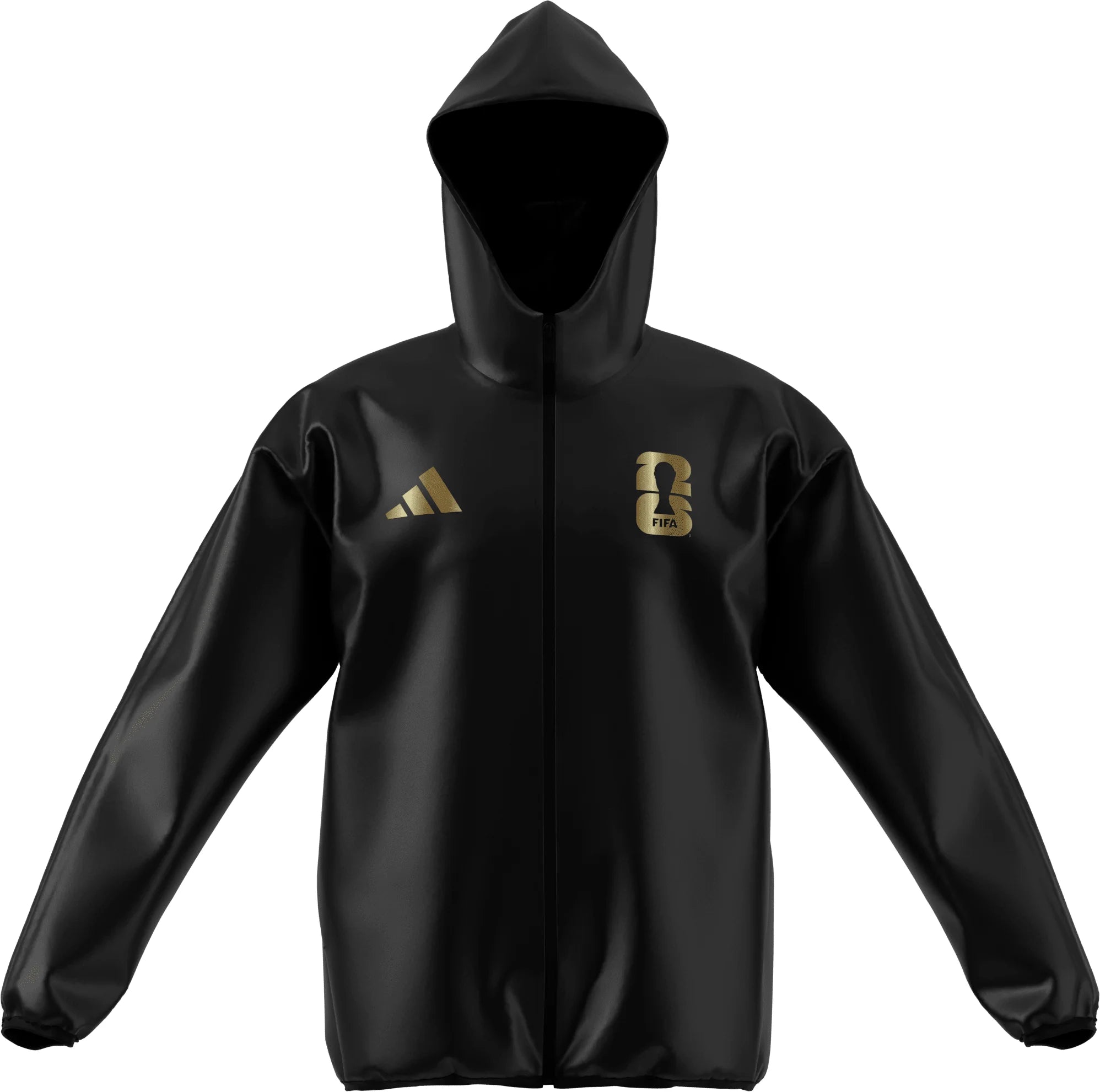 adidas FIFA World Cup 2026 Official Emblem Windbreaker Jacket Black