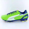 PUMA evoSPEED 1 K FG Mens Soccer Cleats Lime Navy White