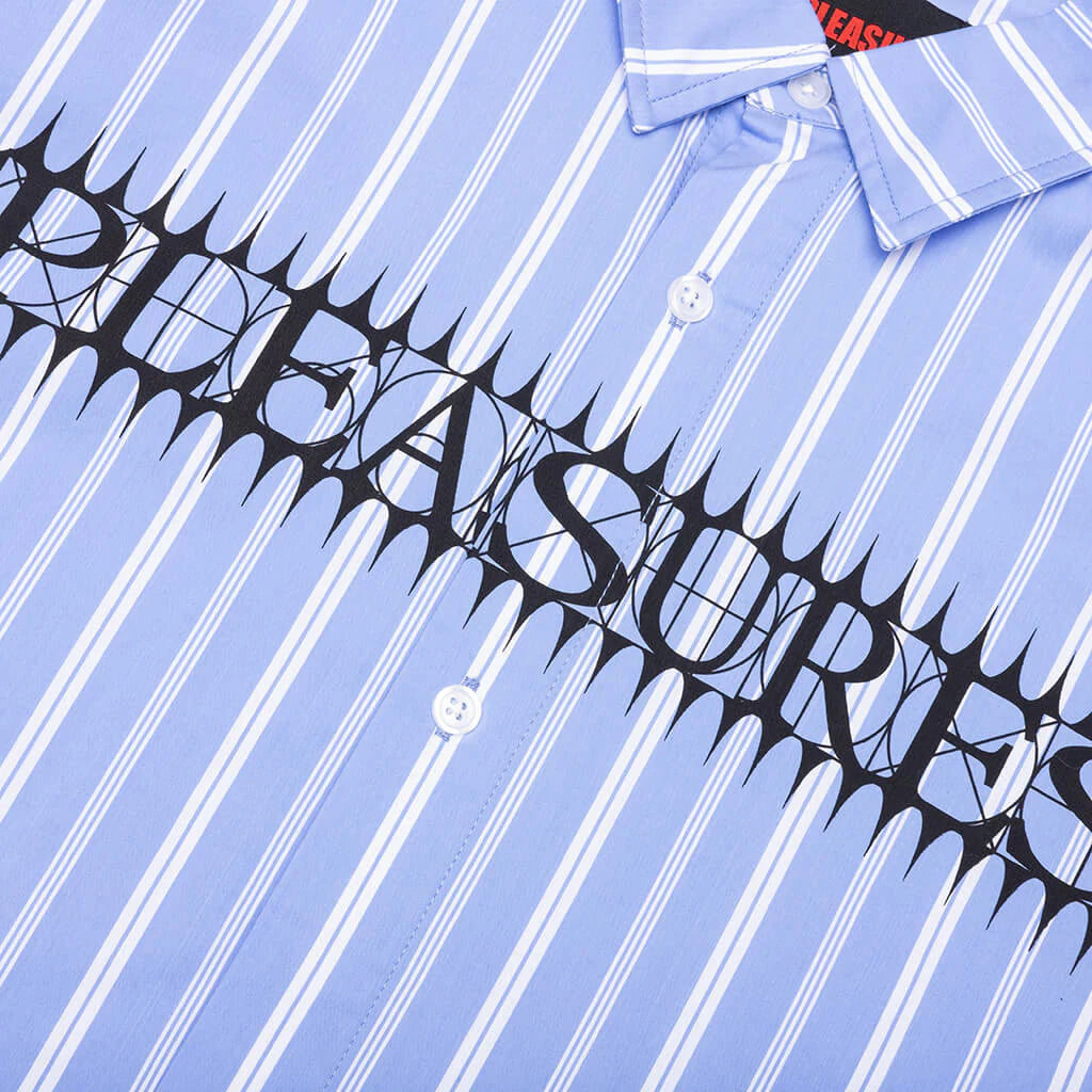 Fetch Button Down Blue