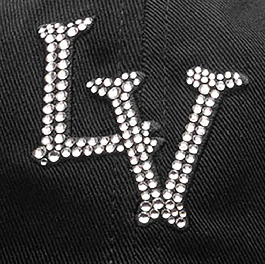 FEATURE x 47 Brand x Swarovski LV Bones Black