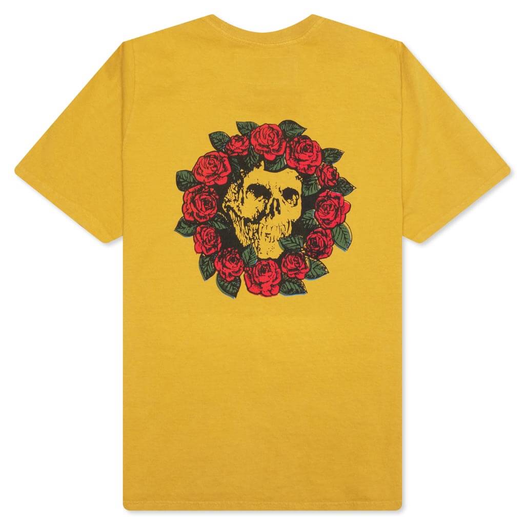 Wreath Of Roses Tee Mustard