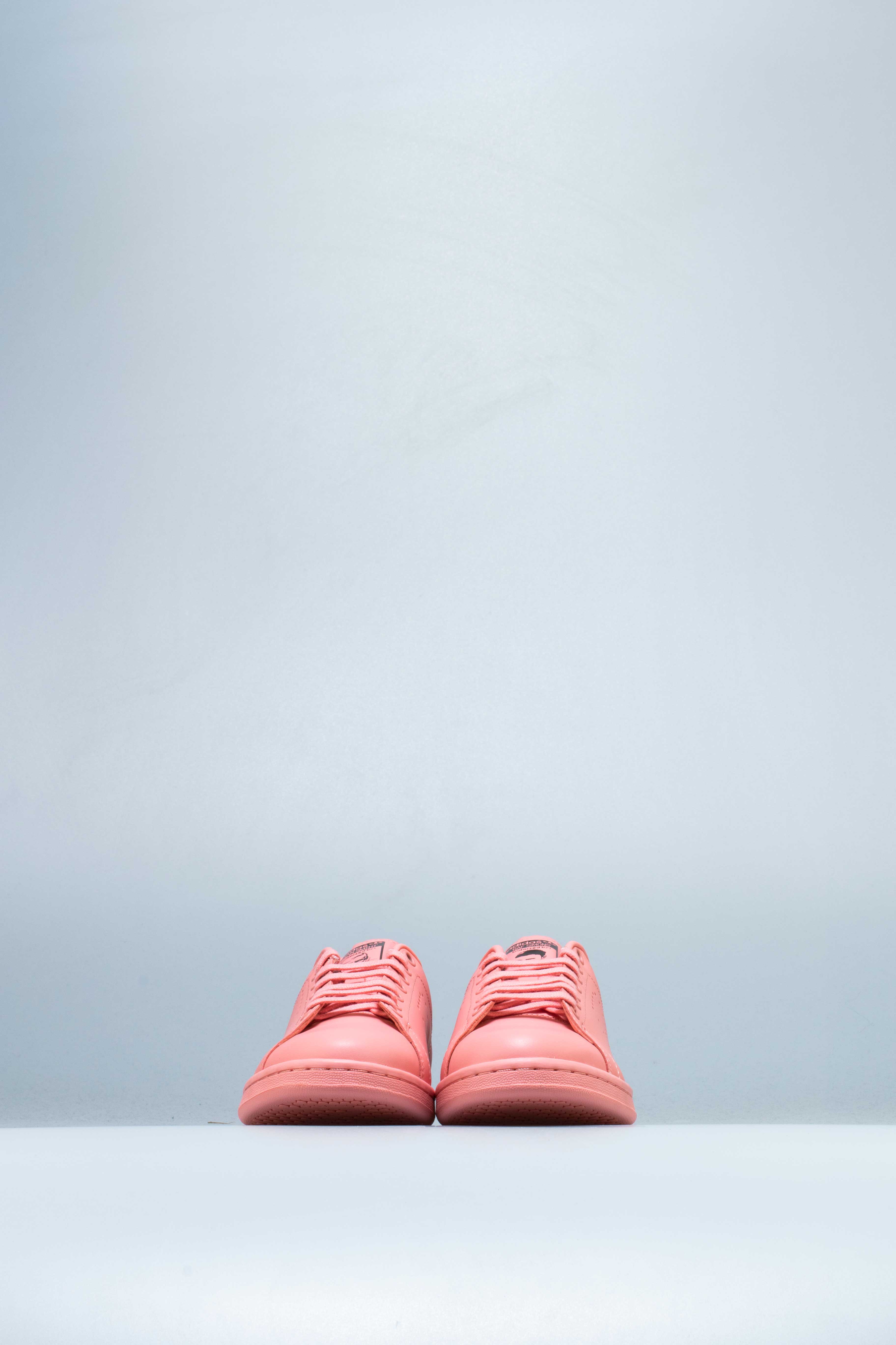 Raf Simons Stan Smith Mens Shoes Tactile Rose Bliss Pink Feather White