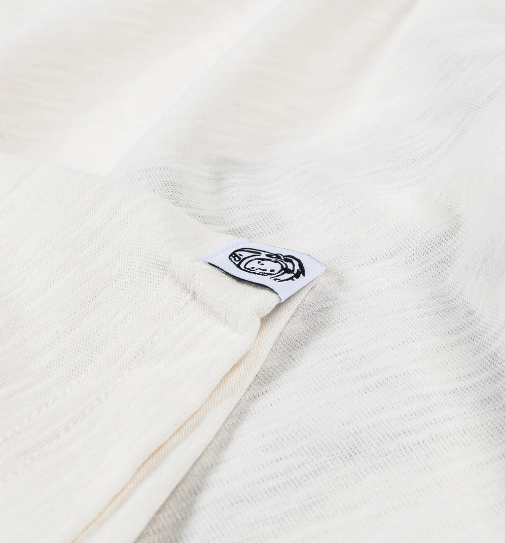 Nature Knit Mens Short Sleeve Shirt White