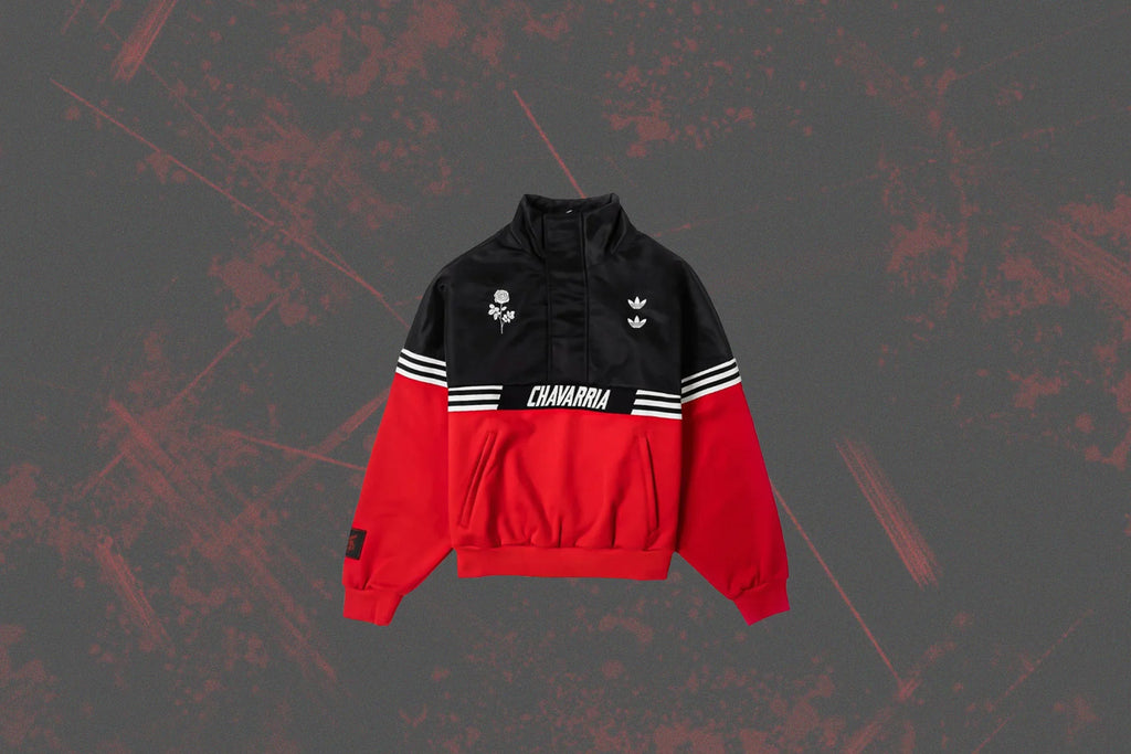 Adidas Originals x Willy Chavarria Half Zip Black Red