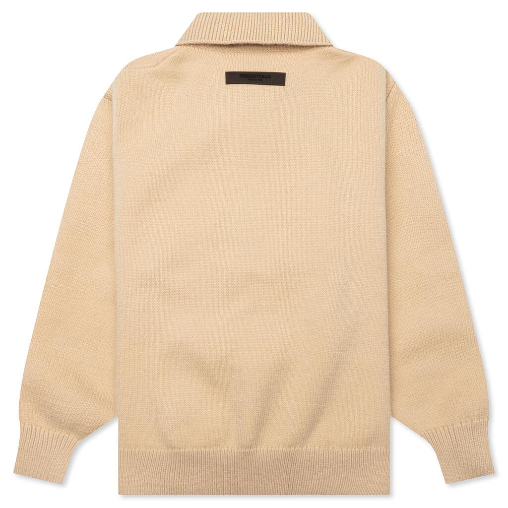 Kids Knit Polo Sand