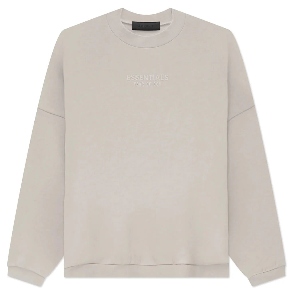 Essentials Crewneck Silver Cloud