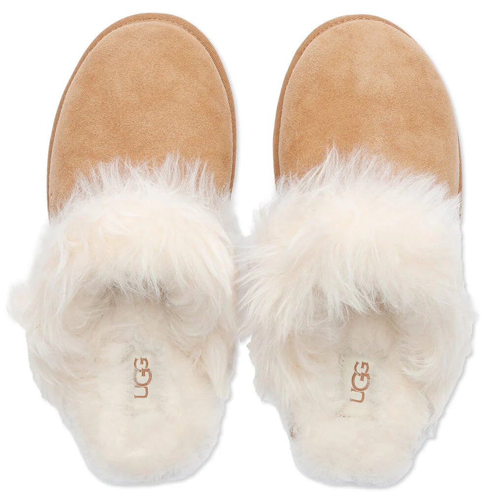 Womens Scuff Sis Slipper Chestnut