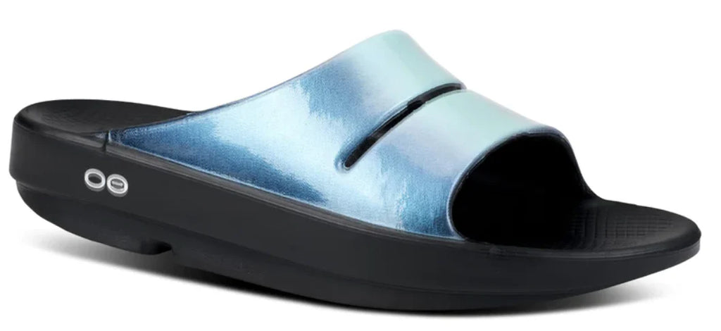 Oofos Womens OOahh Luxe Slide