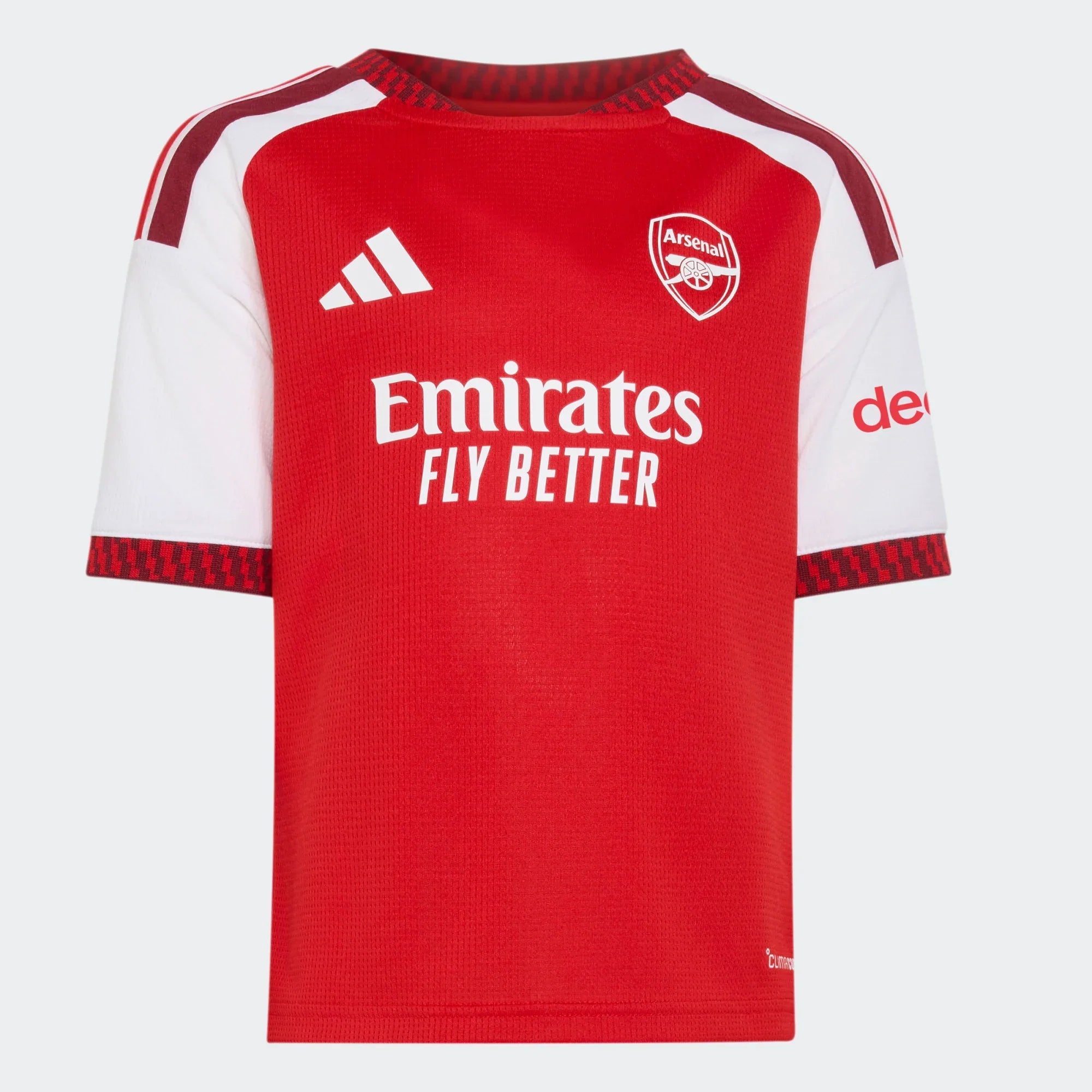adidas Arsenal FC Home Mini Kids Set 26 27 Scarlet