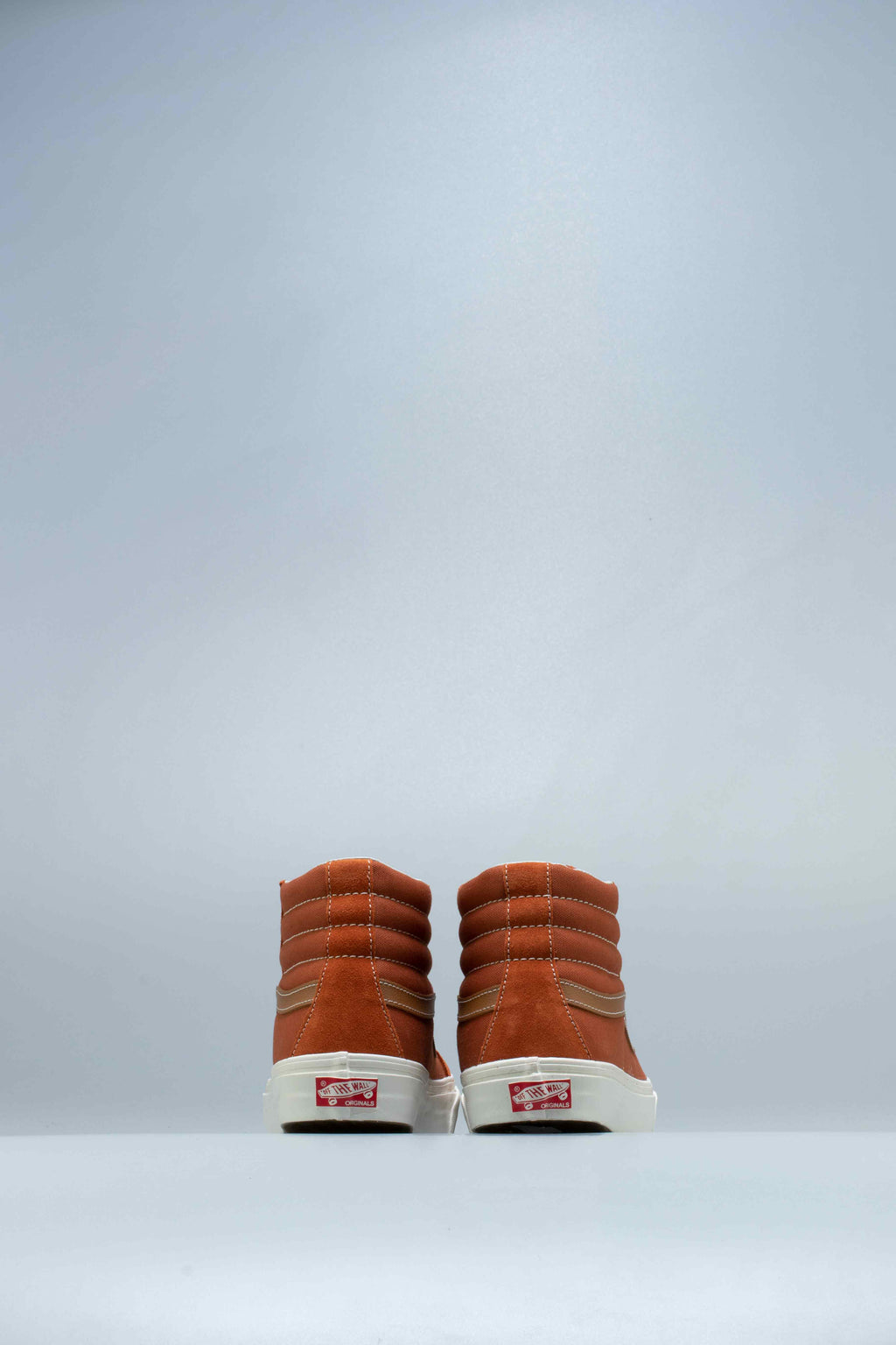 OG SK8 Hi LX Mens Shoe Orange White Brown