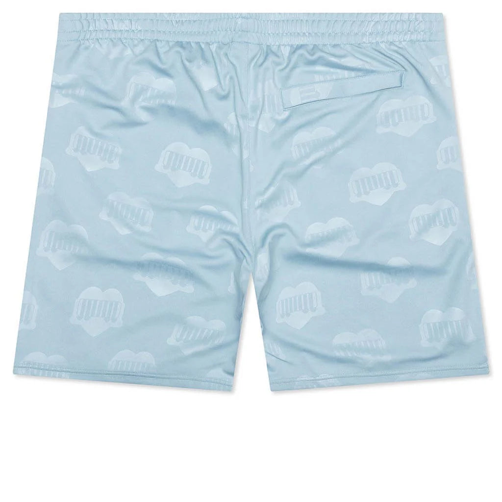 Hartts Football Short Heart Train Jacquard Bluebird