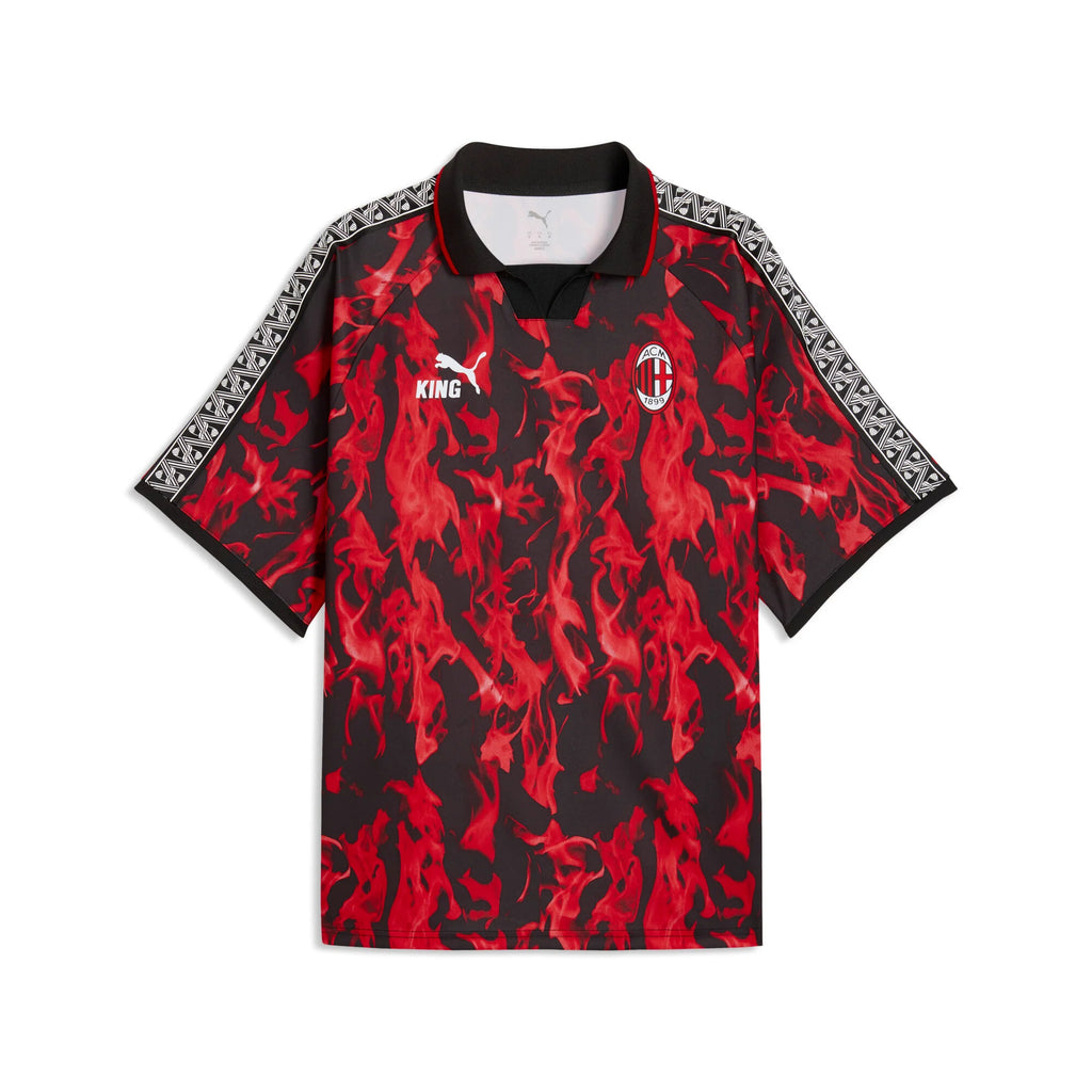 PUMA AC Milan King Retro Mens Soccer Jersey 2026 Red Black