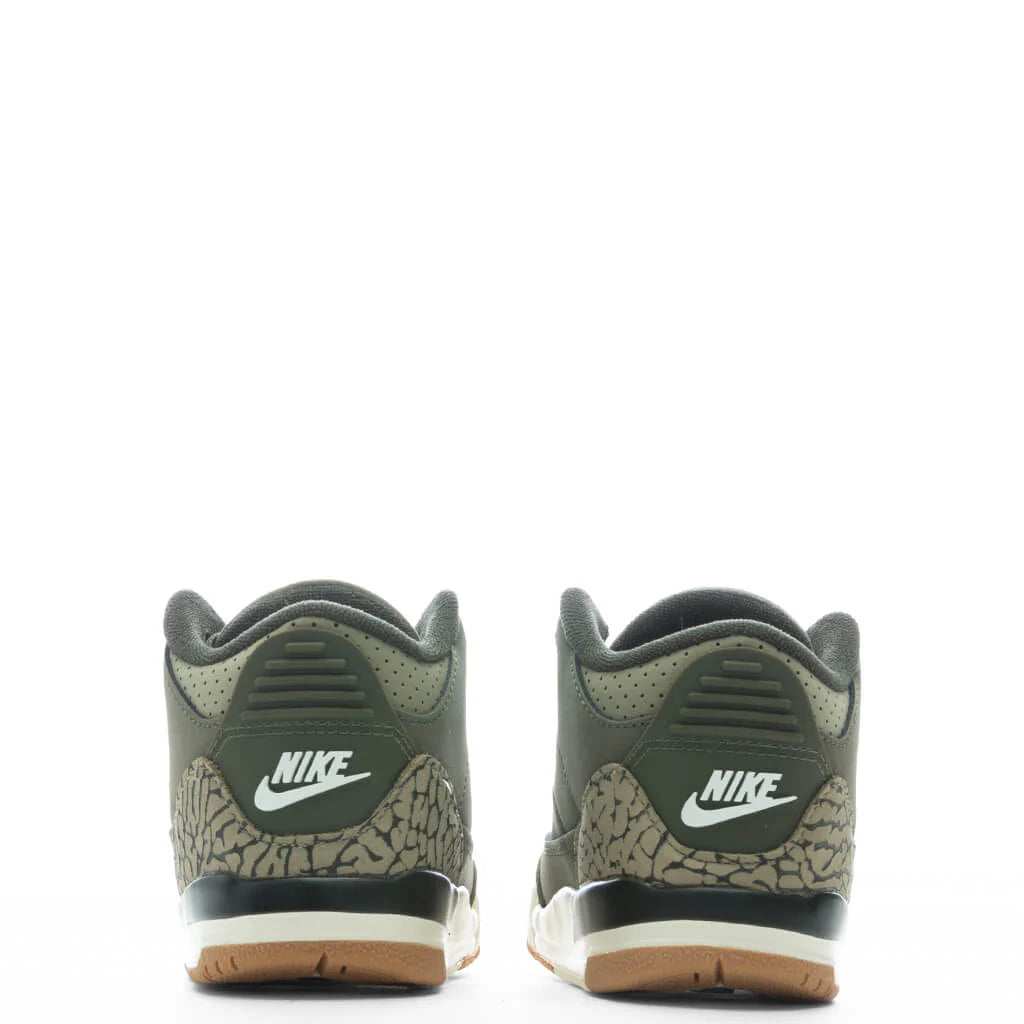 Air Jordan 3 Retro Family Affair TD Medium Olive Neutral Olive Sequoia