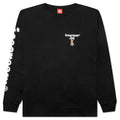 No Flakes L S Knit Black