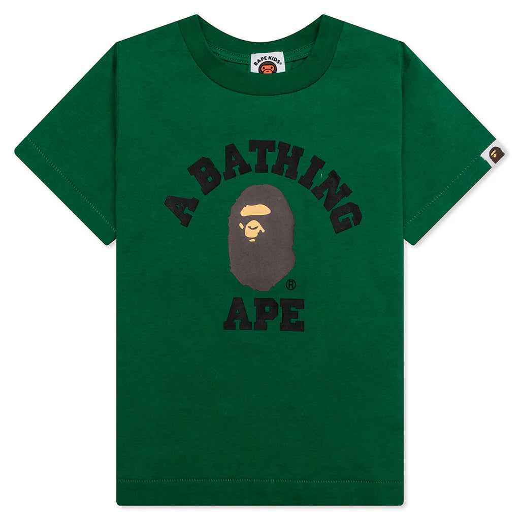 Kids College Tee Green