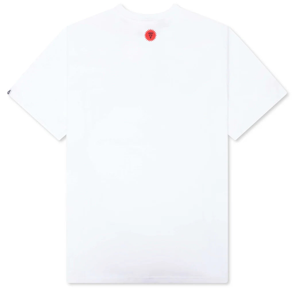 Diamond S S Tee White