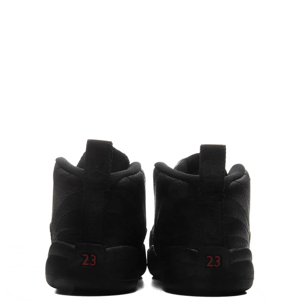 Air Jordan 12 Retro Bloodline TD Black Varsity Red