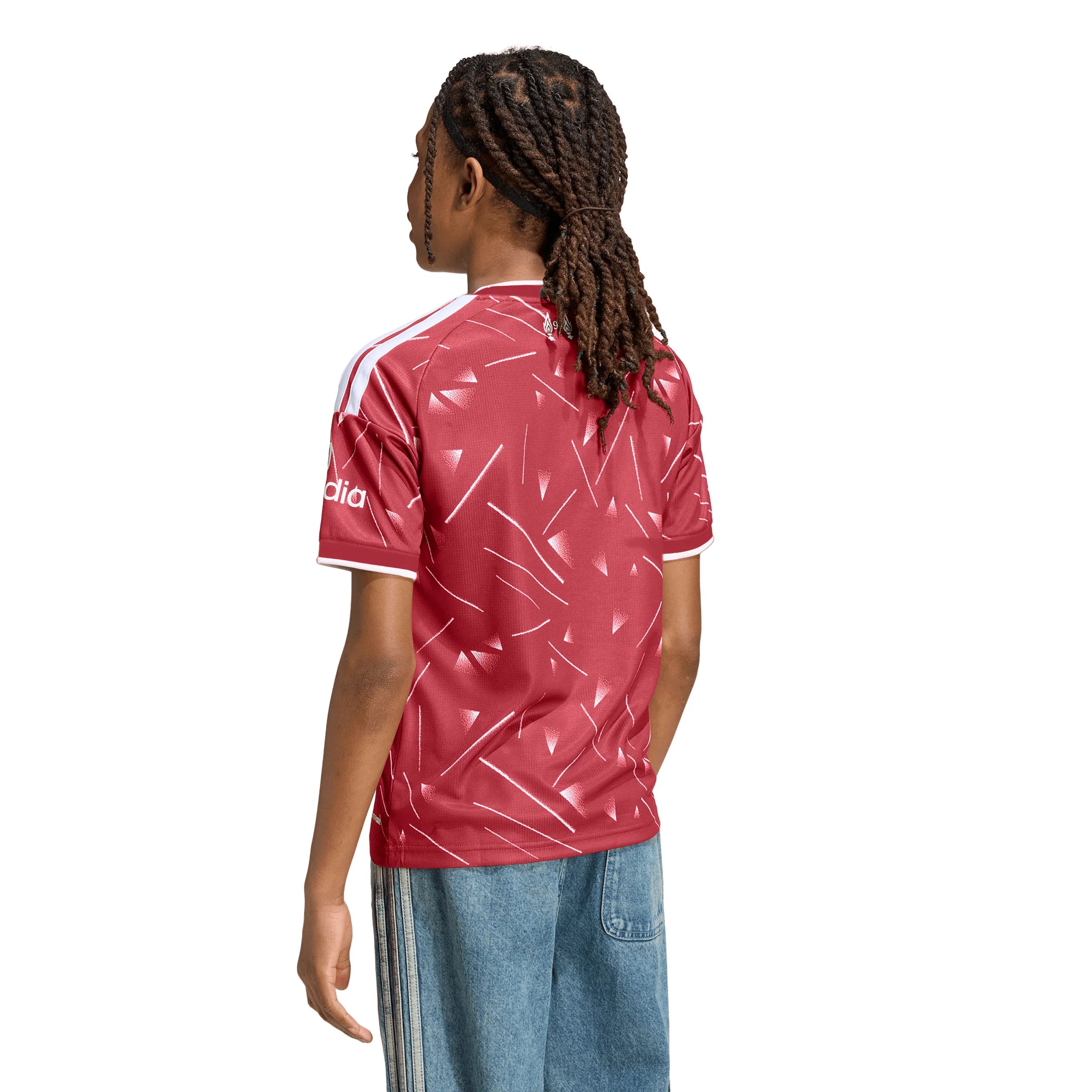 adidas Liverpool FC Home Youth Soccer Jersey 26 27 Red