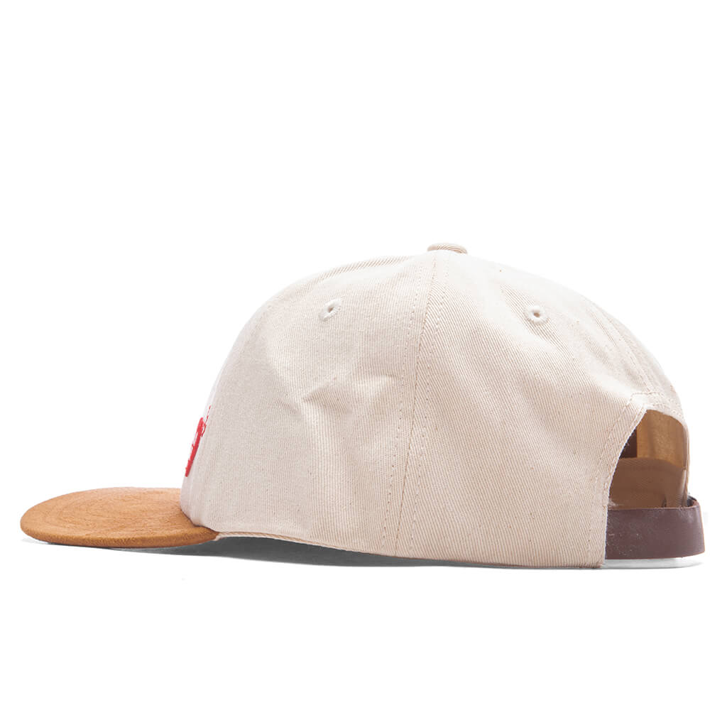 5 Panel Cap 2 White
