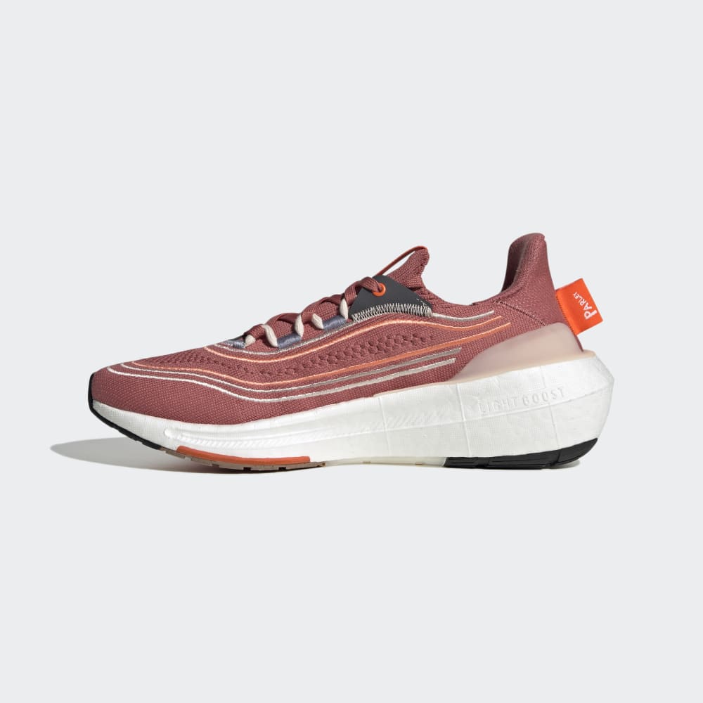 adidas Ultraboost Light X Running Shoes Wonder Red White Wonder Taupe