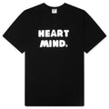 Heart Mind S S Tee Black