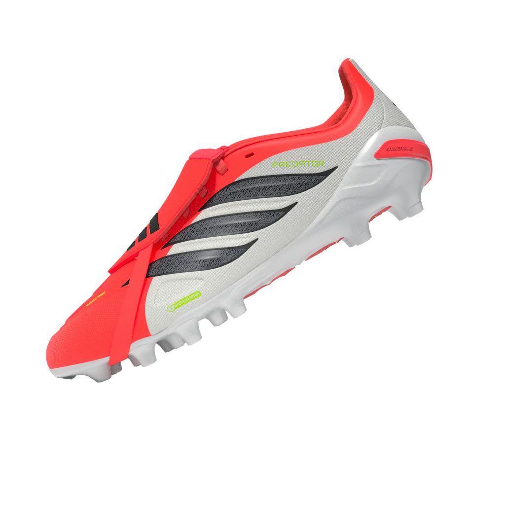 adidas Predator League Fold Over Tongue AG Artificial Ground Youth Soccer Cleats Red Black White