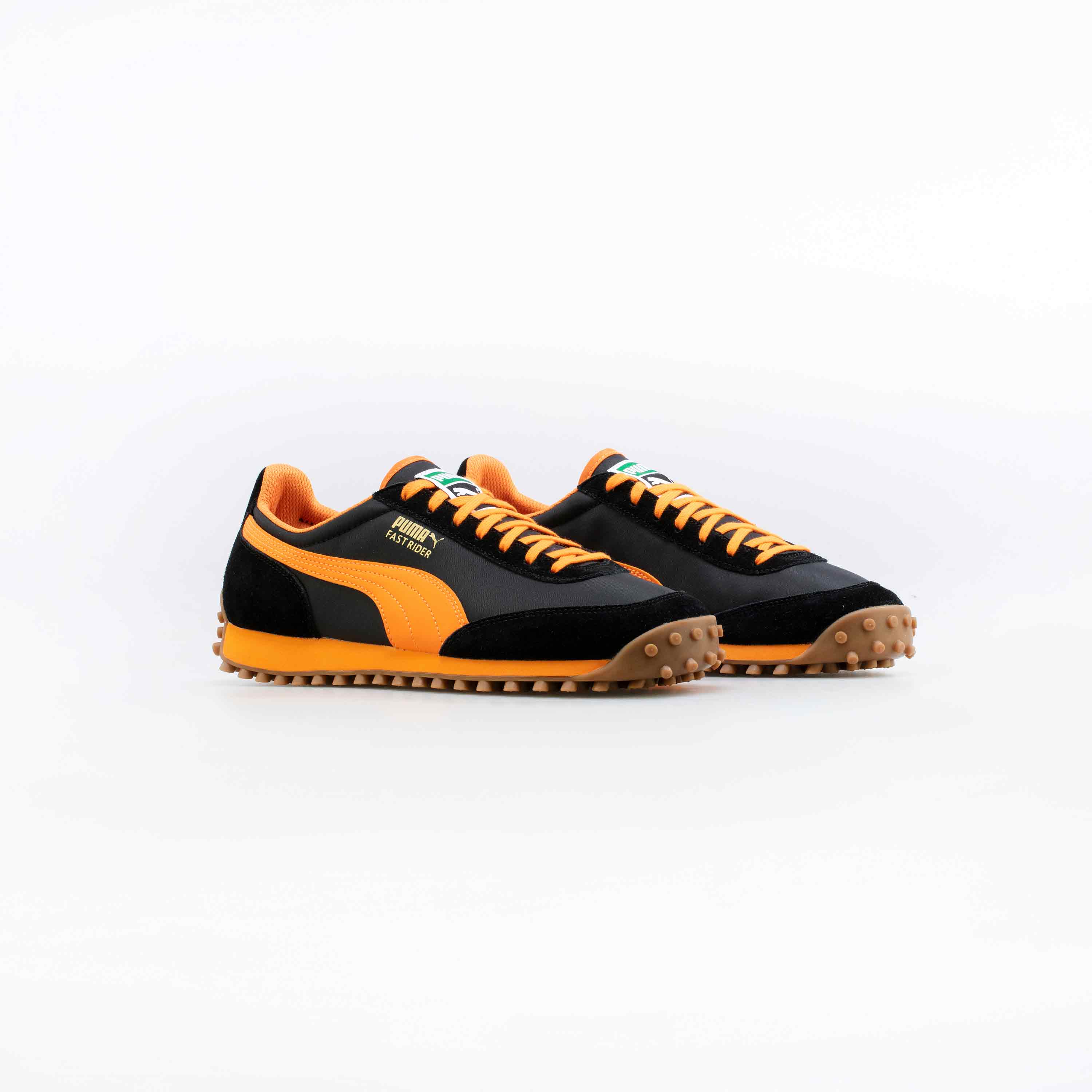 Fast Rider OG Mens Running Shoe Black Orange