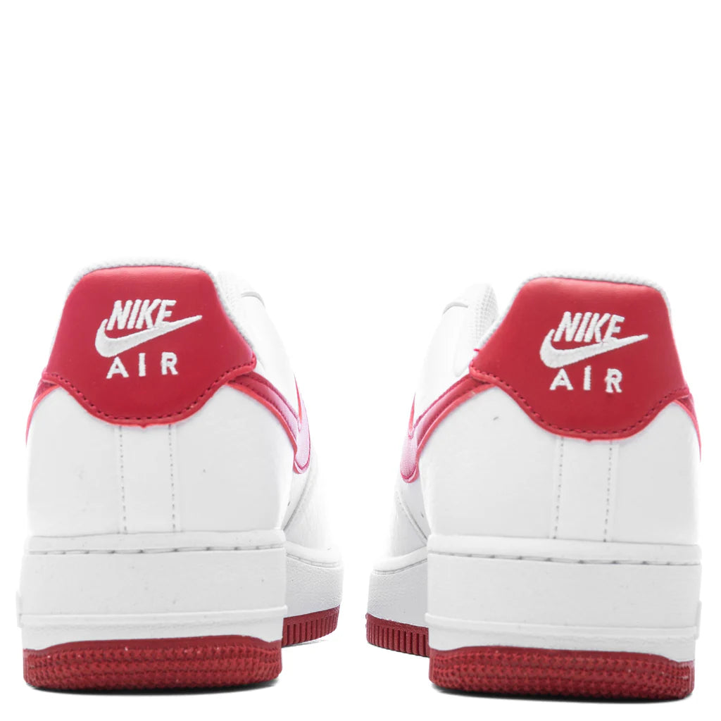 Womens Air Force 1 07 White Gym Red White Volt