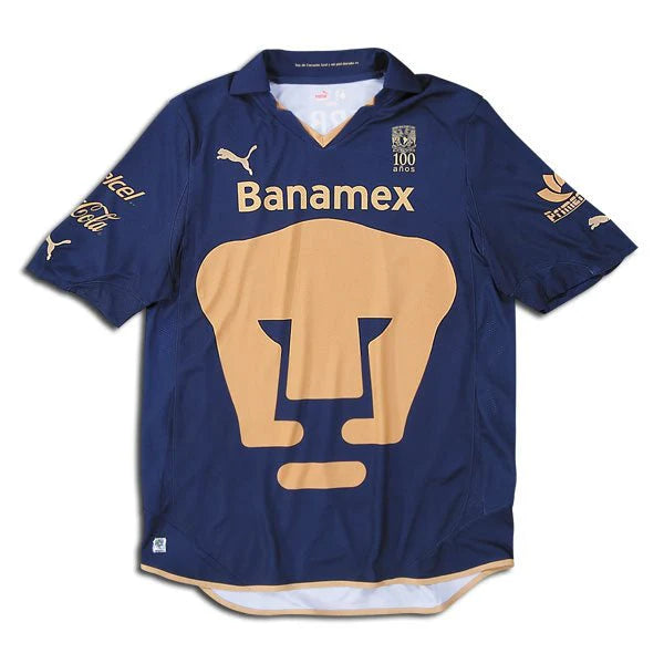 PUMA Pumas Home Jersey 10 2011 Navy Gold
