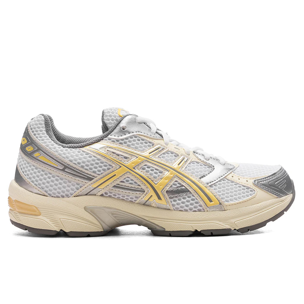Womens Gel 1130 White Faded Yellow