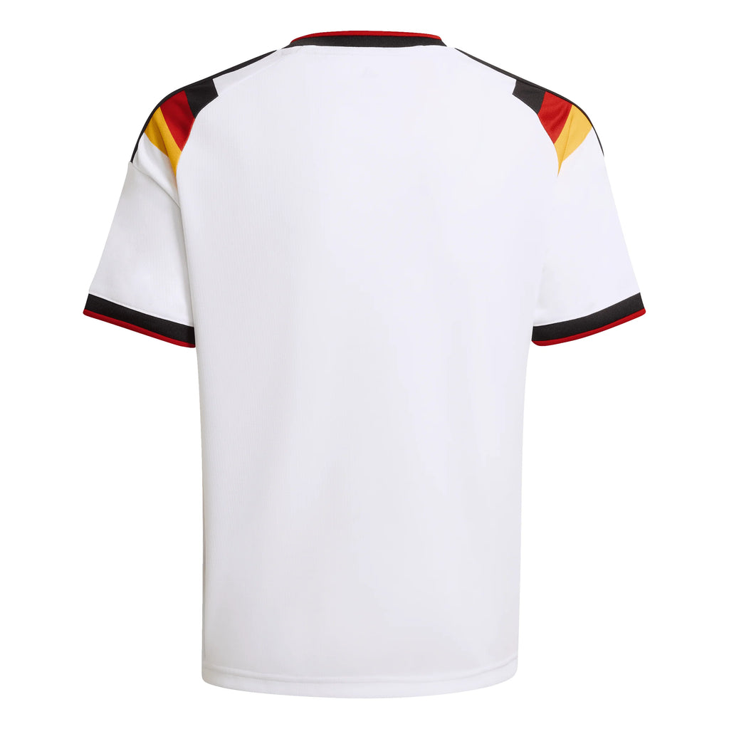 adidas Germany Home Youth Soccer Jersey 26 White