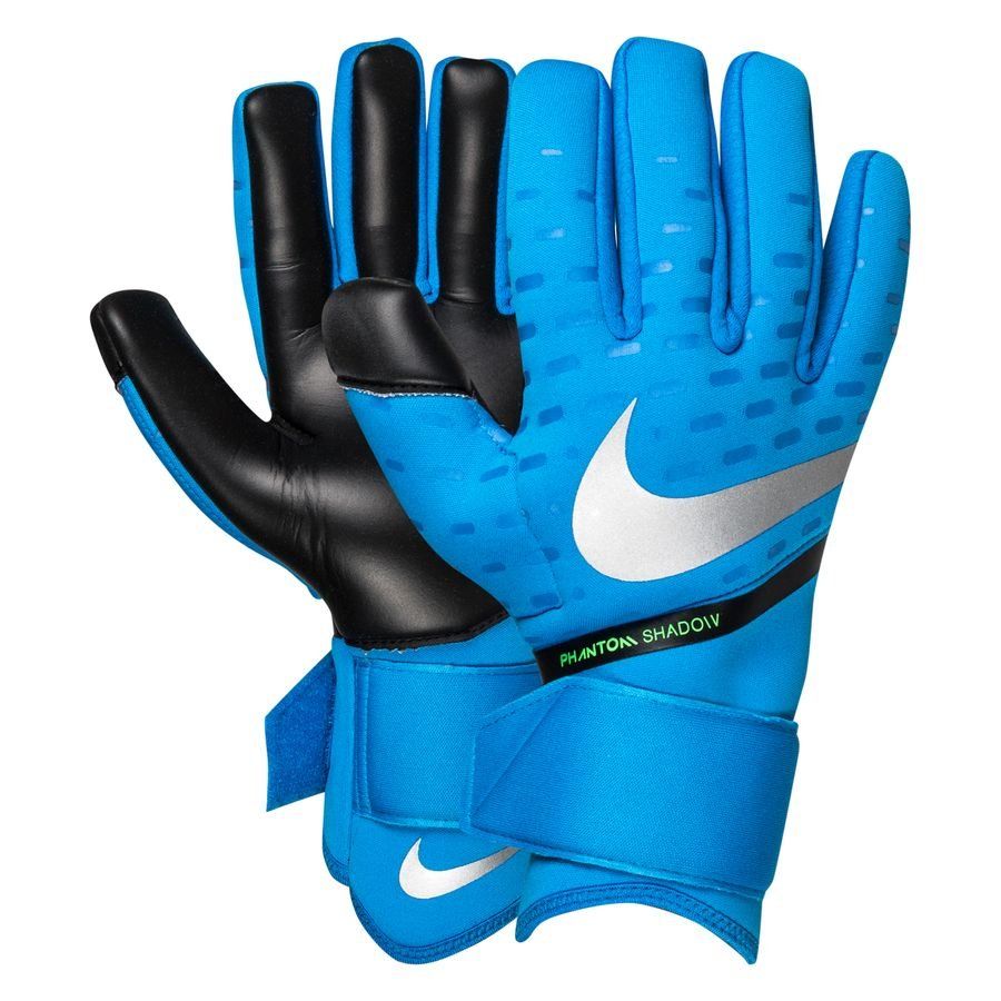 Nike Phantom Elite Goalkeeper Gloves Photo Blue Black Silver