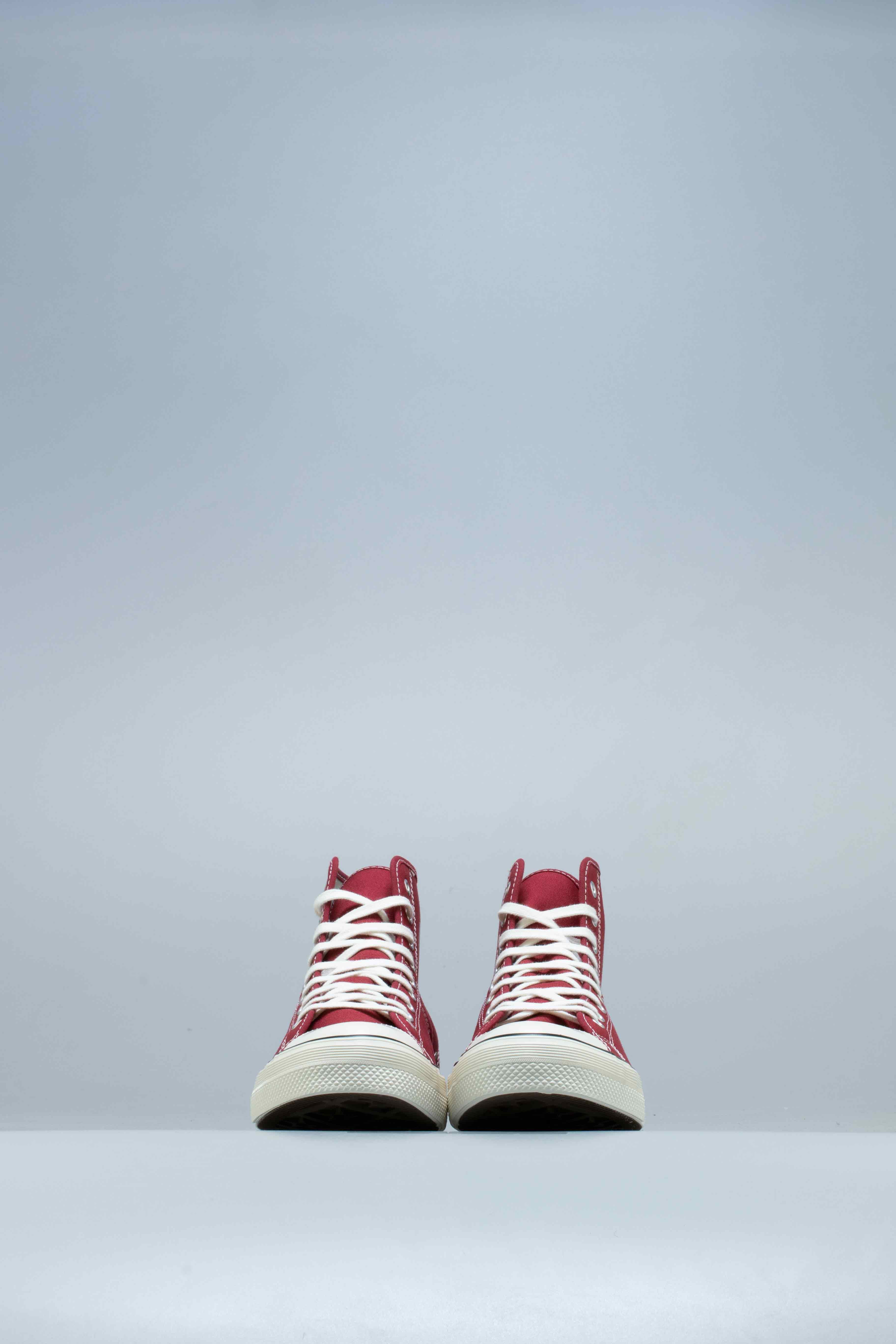 Chuck Taylor All Star Hi Mens Shoes Garnet Red Egret White
