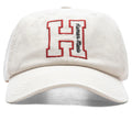6 Panel Twill Cap 2 White