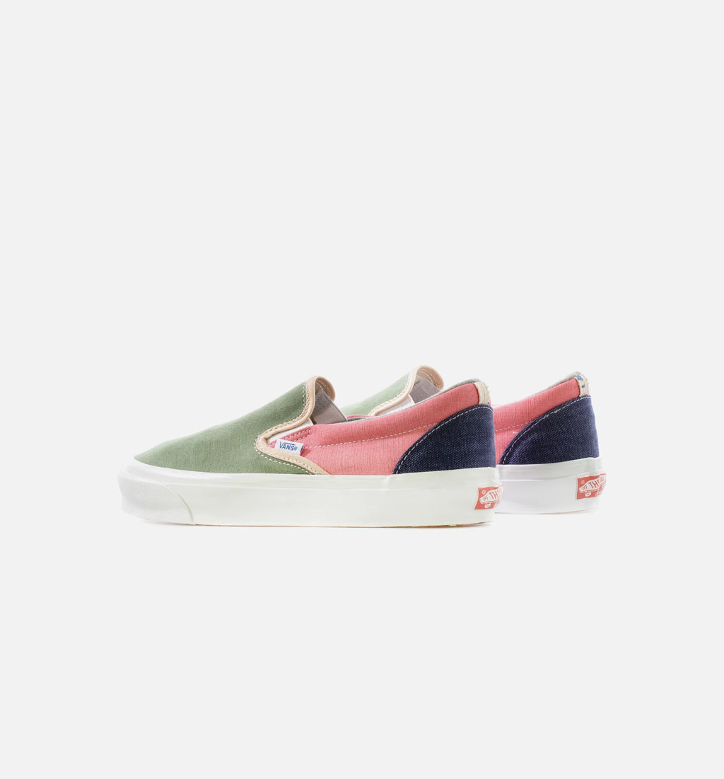 Geoff McFetridge Vault OG Classic SlipOn LX Mens Skate Shoe Green Multi