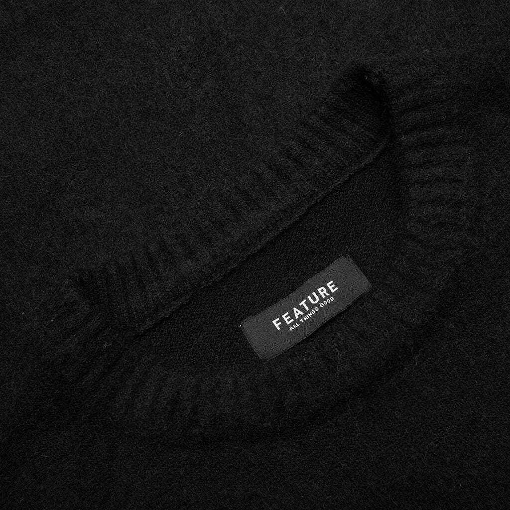 Script Logo Sweater Black
