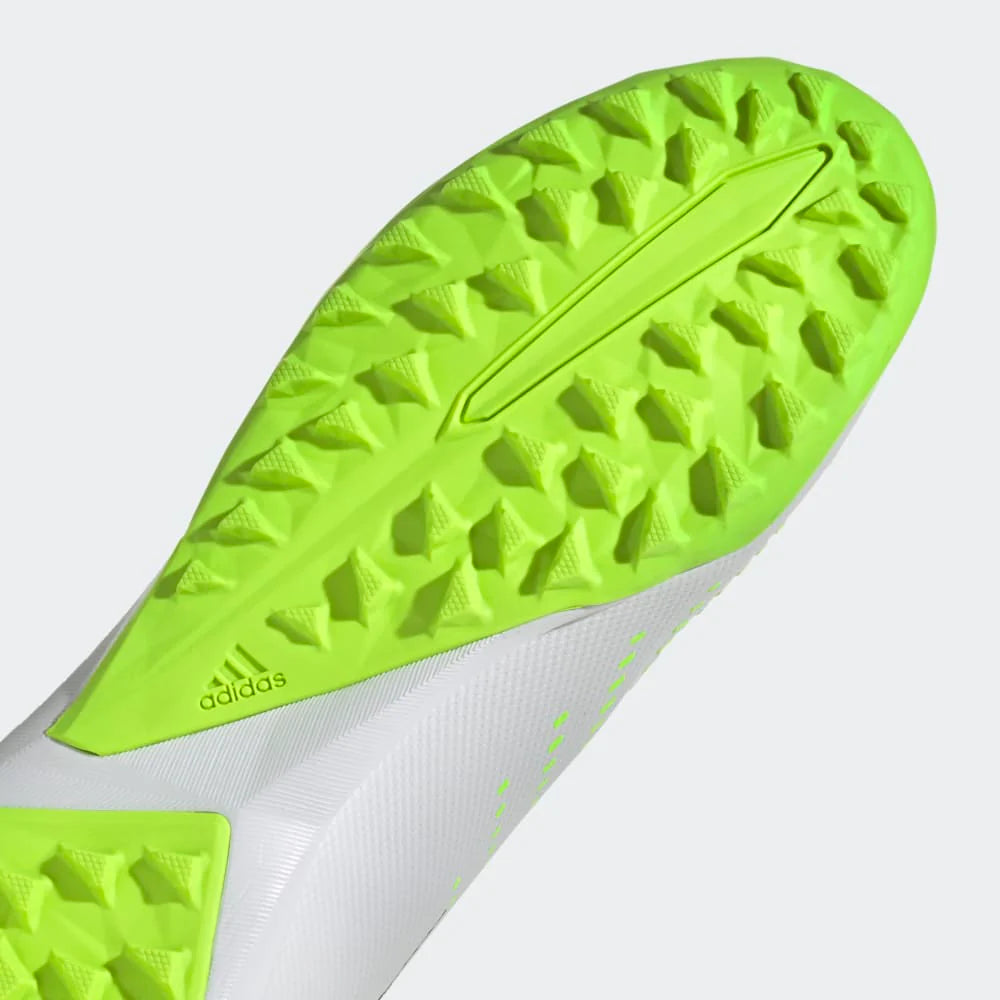 adidas Predator Accuracy3 Low Turf Soccer Cleats White Black Lucid Lemon
