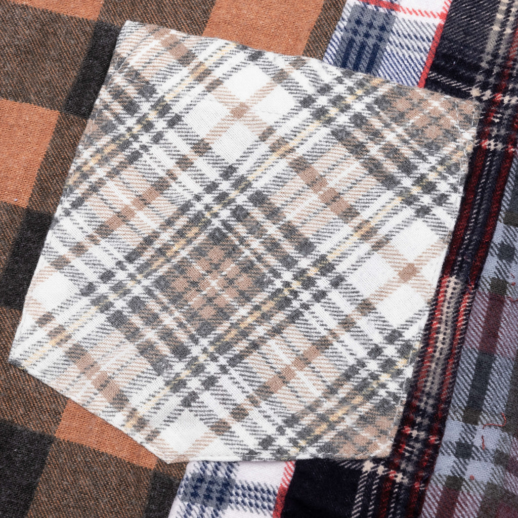 7 Cuts Flannel Shirt Assorted