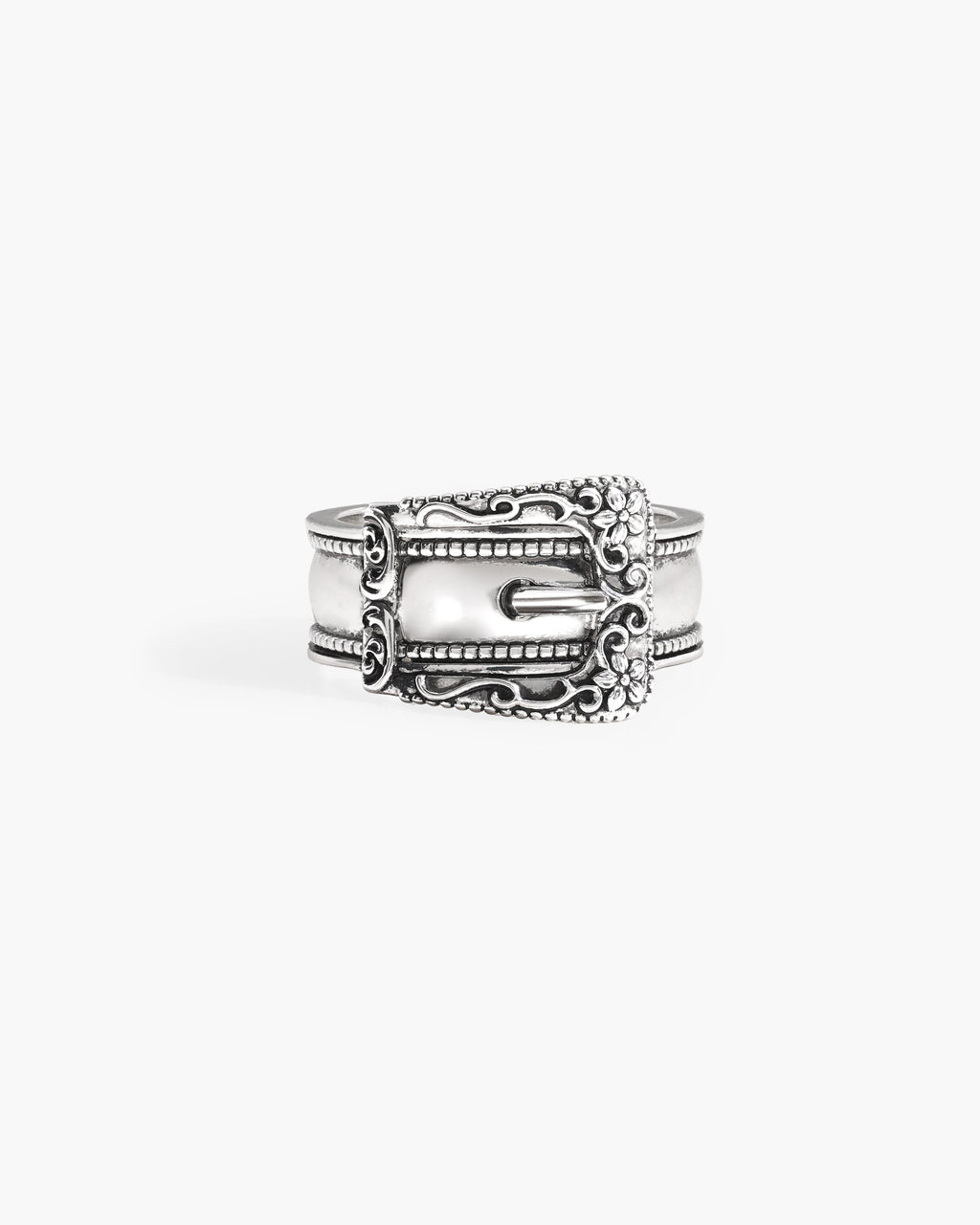 Mojave Buckle Belt Ring in Gold